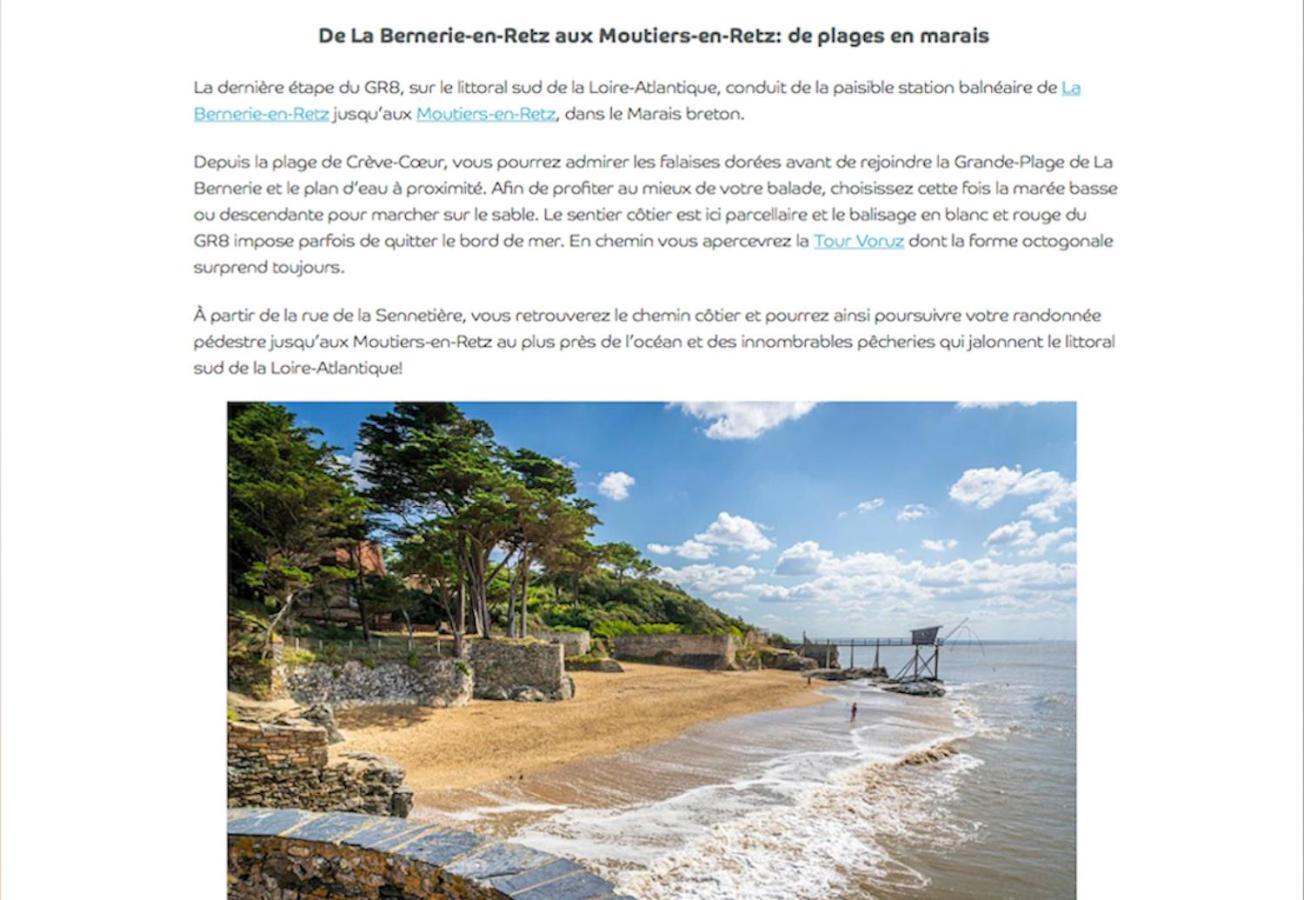 Maison Familiale La Baie 10 Ps En Cote De Jade 拉贝尔讷里昂雷茨 外观 照片